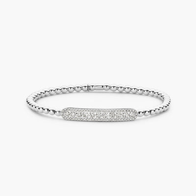 Hulchi Belluni Tresore Sparkling Stretch Diamond Bar Bracelet - Hulchi Belluni product