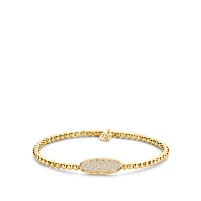 Hulchi Belluni Tresore Diamond Oval Stretch Bracelet - J.R.DUNN product