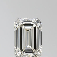 Diamond EMERALD 0.5ct SI1