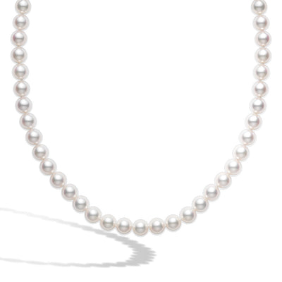 Mikimoto 7.5mm A Akoya Pearl Necklace – 18K Yellow Gold - Mikimoto product