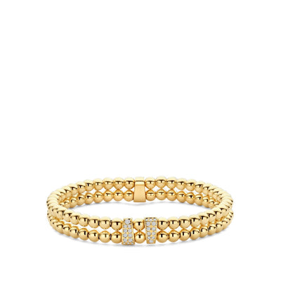 Hulchi Belluni Tresore Large Double Row Stretch Bracelet - J.R.DUNN product