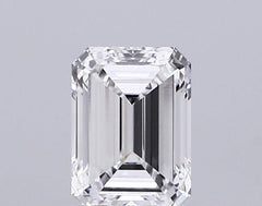 Diamond Lab Grown EMERALD 0.9ct VVS2