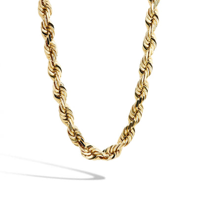 Private Label 14K Solid Rope Necklace - Private Label product