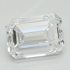 Diamond Lab Grown EMERALD 0.66ct VS1