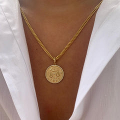 Diamond Cancer Zodiac Pendant
