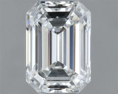 Diamond EMERALD 0.32ct VVS1