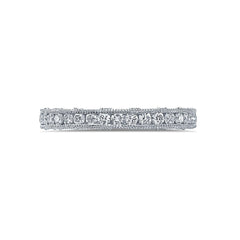 Tacori Reverse Crescent Channel Set Eternity Wedding Band