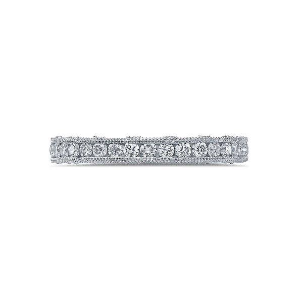 Tacori Reverse Crescent Channel Set Eternity Wedding Band