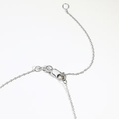Roberto Coin Tiny Treasures White Gold Diamond Cross Necklace