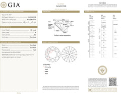 2.01ctw GIA Certified Diamond Studs K/SI2
