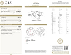 2.01ctw GIA Certified Diamond Studs K/SI2