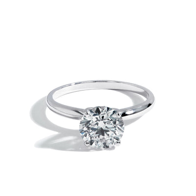 2 Carat Lab Grown Diamond Solitaire Engagement Ring - Private Label product
