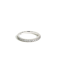 1 Carat Lab Grown Diamond Round Pave Engagement Set