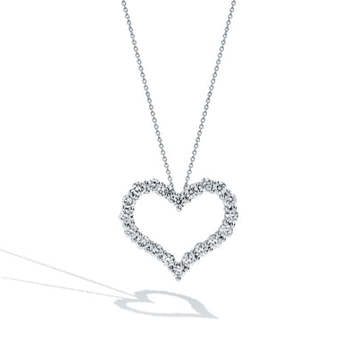 Diamond Heart Necklace - 1.50 ctw - Private Label product