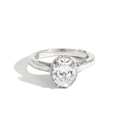 Tacori Dantela Oval Halo Engagement Ring Setting - Tacori product
