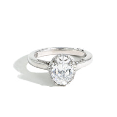Tacori Dantela Oval Halo Engagement Ring Setting