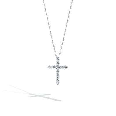 Small Diamond Cross Necklace - 0.50ctw - Private Label product