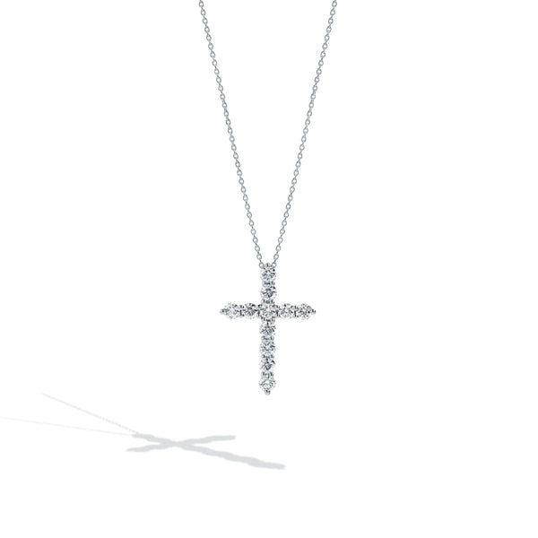 Diamond Cross Necklace - 1.00ctw