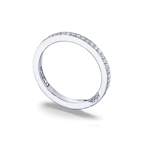 Tacori Dantela Diamond Eternity Wedding Ring in Platinum