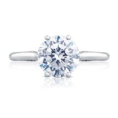 Tacori 2650RD6.5 White Gold Solitaire Simply Tacori Engagement Ring Setting
