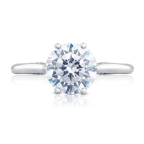 Tacori 2650RD6.5 White Gold Solitaire Simply Tacori Engagement Ring Setting