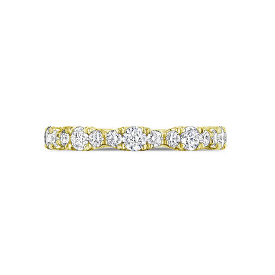 Tacori Classic Crescent RoyalT Marquise Detail Wedding Band - Tacori product
