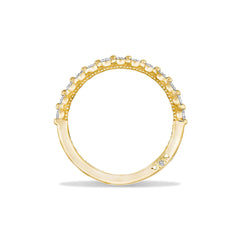 Tacori Sculpted Crescent Diamond Wedding Band