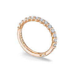 Tacori Sculpted Crescent Diamond Wedding Band