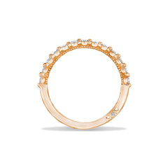 Tacori Sculpted Crescent Diamond Wedding Band