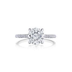 Tacori Simply Tacori Low Profile Pave Engagement Ring