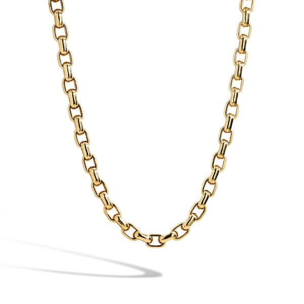 Robert Pelliccia Men's 18K Oval Link 22" Necklace