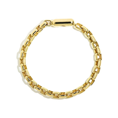 Robert Pelliccia Yellow Gold Oval Link Bracelet - Private Label product