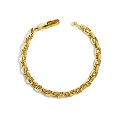 Robert Pelliccia Yellow Gold Oval Link Bracelet