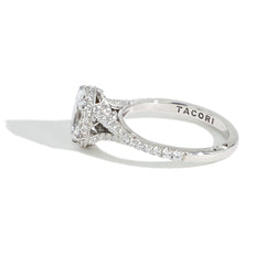 Tacori Dantela Cushion Bloom with Split Shank