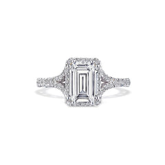 Tacori Dantela Cushion Bloom with Split Shank