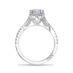 Tacori Dantela Cushion Bloom with Split Shank
