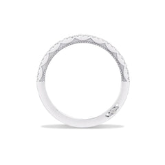 Tacori Crescent Crown 3/4 Emerald Ring
