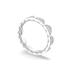 Tacori Crescent Crown Diamond Eternity Ring