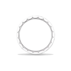 Tacori Crescent Crown Diamond Eternity Ring