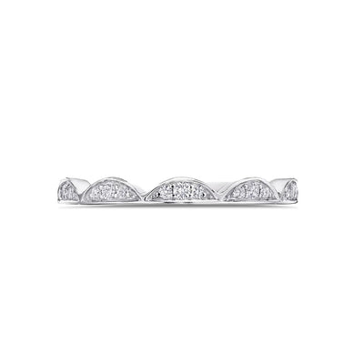Tacori Crescent Crown Diamond Eternity Ring - Tacori product