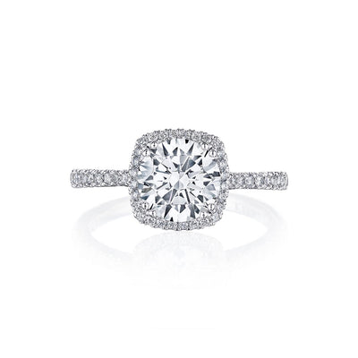 Tacori Simply Tacori Cushion Halo Engagement Ring - Tacori product
