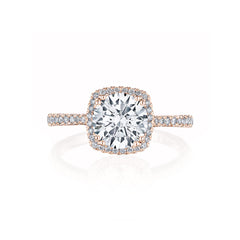 Tacori Simply Tacori Cushion Halo Engagement Ring