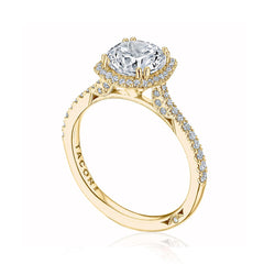 Tacori Simply Tacori Cushion Halo Engagement Ring