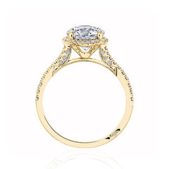 Tacori Simply Tacori Cushion Halo Engagement Ring