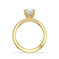 Tacori Simply Tacori Cushion Pavé  Ring