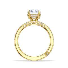 Tacori Simply Tacori Cushion Pavé  Ring