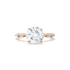 Tacori Sculpted Crescent Oval Pavé Ring