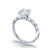 Tacori Sculpted Crescent Oval Pavé Ring