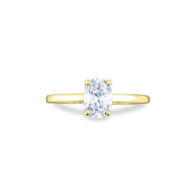 Tacori Oval Hidden Halo Solitaire Engagement Ring Setting - Tacori product