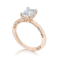 Tacori Dantela Hidden Bloom Solitaire Engagement Ring